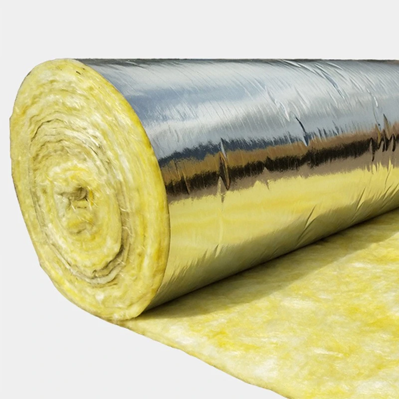 Aluminum Foil-Faced Glass Wool Blanket factory Aluminum Foil-Faced Glass Wool Blanket factory