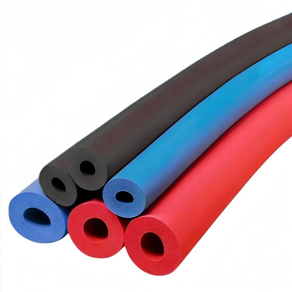 Colored Rubber-Plastic Pipe Insulation factory Colored Rubber-Plastic Pipe Insulation factory
