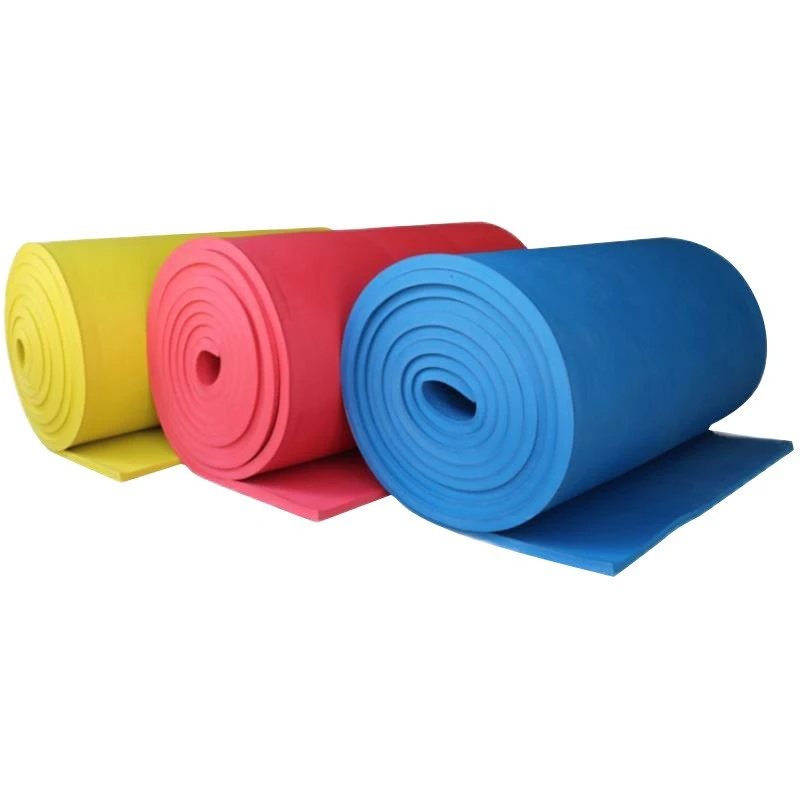 Colorful Rubber-Plastic Insulation Board factory Colorful Rubber-Plastic Insulation Board factory