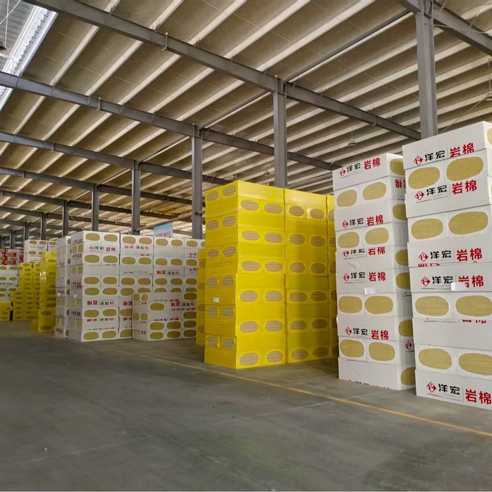 High-temperature Resistant Rock Wool Board factory High-temperature Resistant Rock Wool Board factory